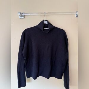 Everlane Classic Dark Navy Turtleneck Sweater